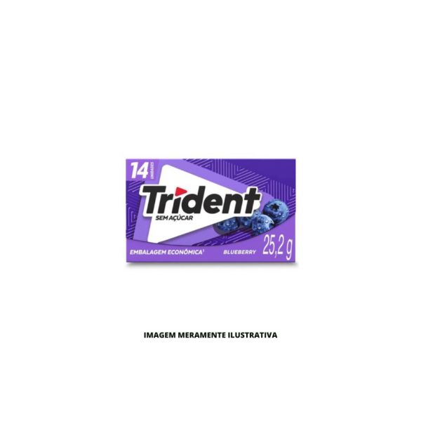 TRIDENT - 25,2g BLUEBERRY - DP12